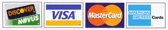 credit cards accepted