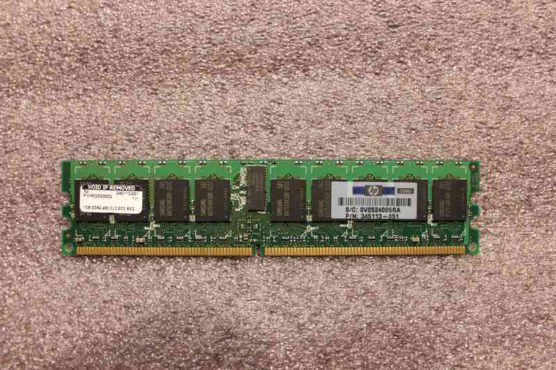 345113-051 1GB PC2-3200 DDR2 SDRAM DIMM memory module 