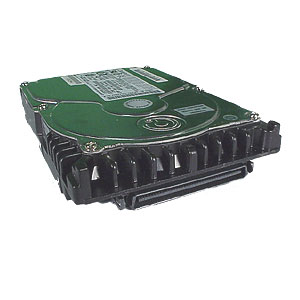 A4997A 9.1GB Ultra2 wide SCSI LVD hard drive - 10,000 RPM, 3.5-inch form factor, 1.0-inch high, 80-pin SCA connector